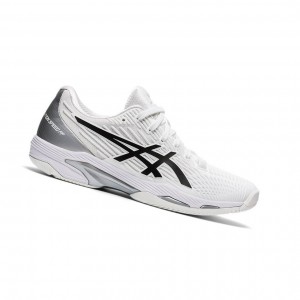 White Women's Asics SOLUTION SPEED FF 2 Tennis Shoes | 692-EXTBNF