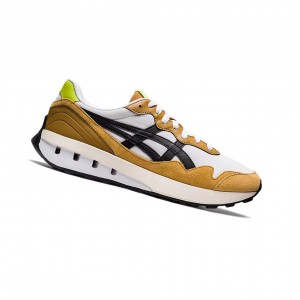 White / Tan Presidio Men's Asics JOGGER X81 Sneakers | 847-DKXSPA