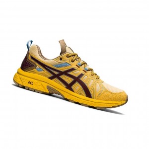 Yellow Men's Asics HN1-S GEL-VENTURE 7 Sneakers | 603-QVWRBF
